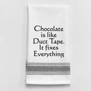 Dish Towel - Chocolate Fixes Everything - The Country Christmas Loft