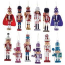 Hollywood 6 inch Wooden Nutcracker - White Fur - The Country Christmas Loft