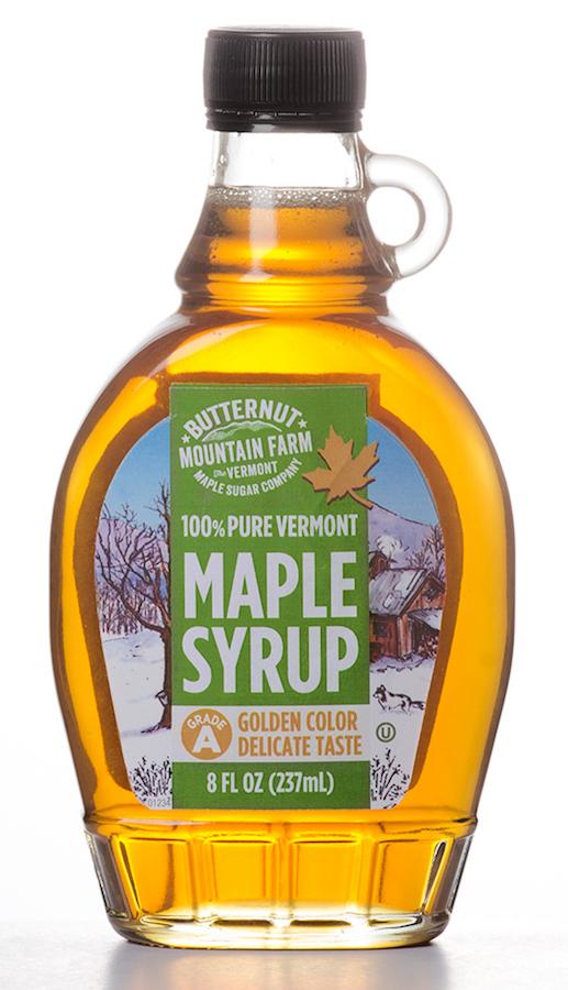 Golden Color Delicate Taste Vermont Maple Syrup - 8 oz - The Country Christmas Loft