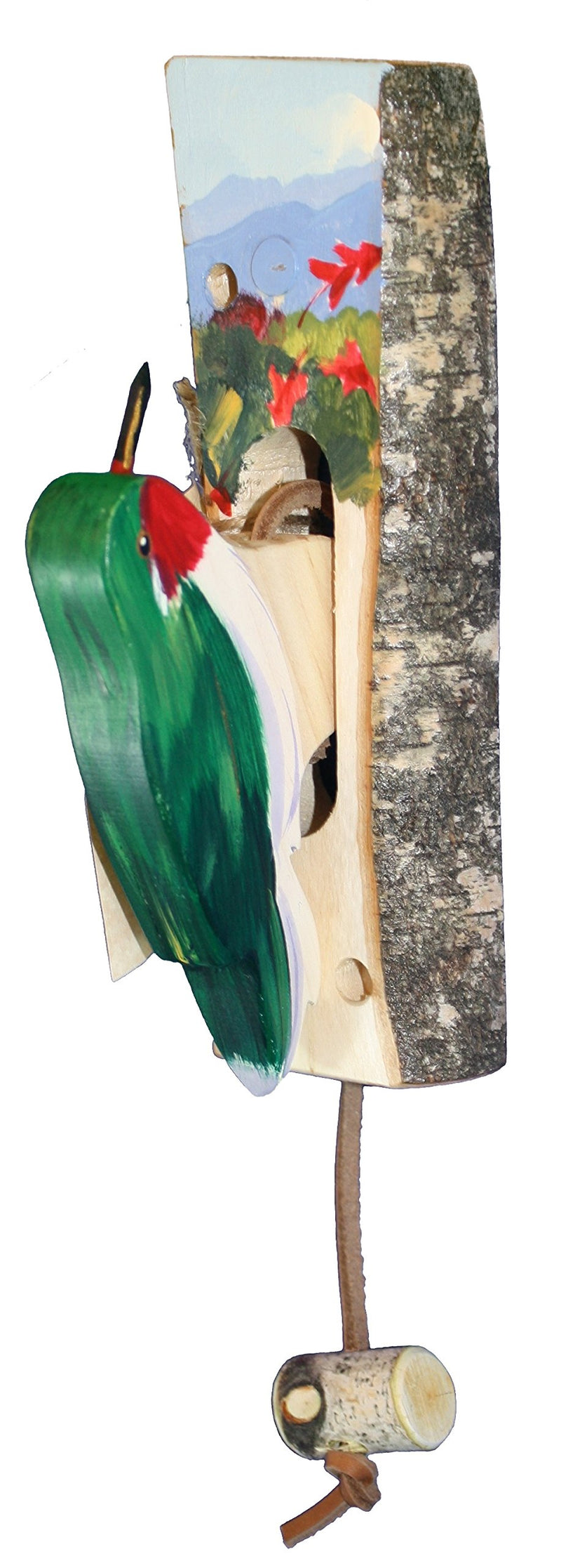 Wooden Bird Door Knockers - Hummingbird
