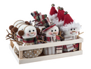 Pattern Play - Snowman Ornaments - - The Country Christmas Loft