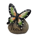 Butterfly Message Stone -
