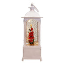Battery Operated Warm White LED Lighted Santa With Gifts Lantern - The Country Christmas Loft
