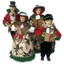 Holly Caroler Set Of 4 - 18 inch - The Country Christmas Loft