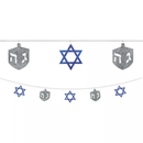 Hanukkah Ring Garland - 9 Feet Long