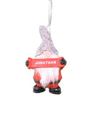 Personalized Gnome Ornament (Letters J-P) - Luke