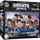 New England Patriots - All Time Greats 500 Piece Puzzle