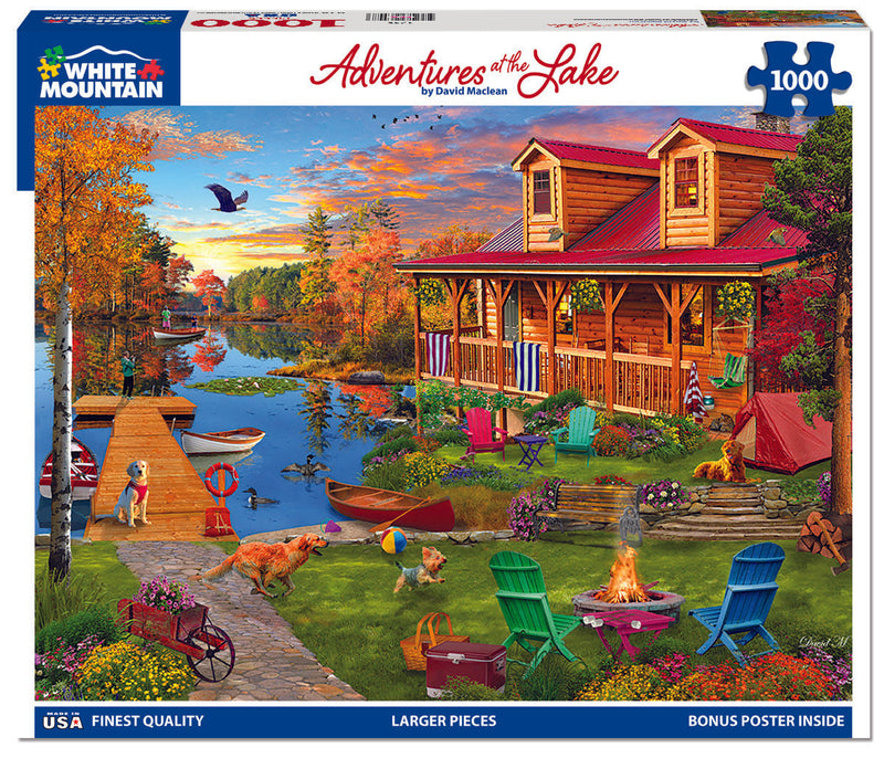 Adventures At The Lake Puzzle - 1000 Piece