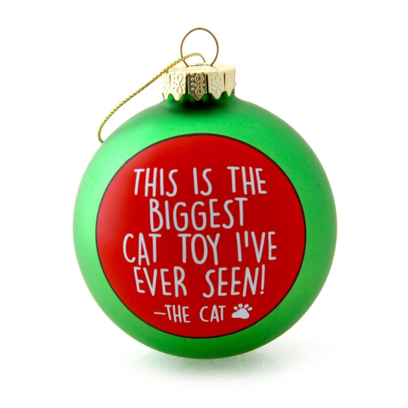 Our Name is Mud  Meowy Catmas Ornament - The Country Christmas Loft