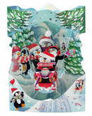 Sledding Penguins Swing Cards - The Country Christmas Loft