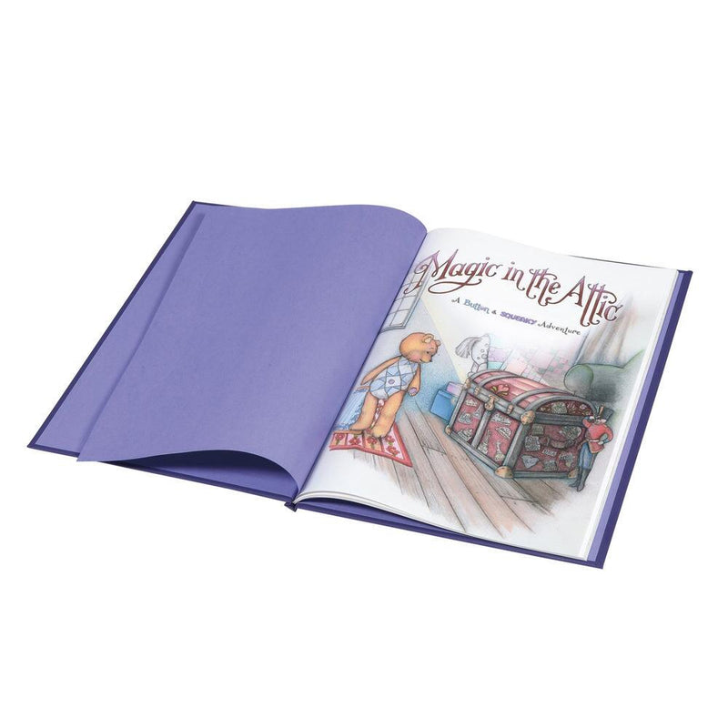 Magic In The  Attic A Button and Squeaky Adventure - The Country Christmas Loft