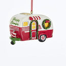 Resin Happy Camper Ornament - The Country Christmas Loft