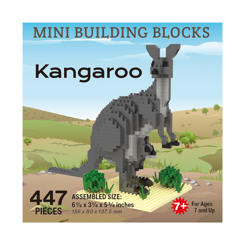 Mini Building Blocks - Kangaroo