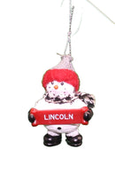 Cozy Snowman Ornament (Letters G - R) - - The Country Christmas Loft