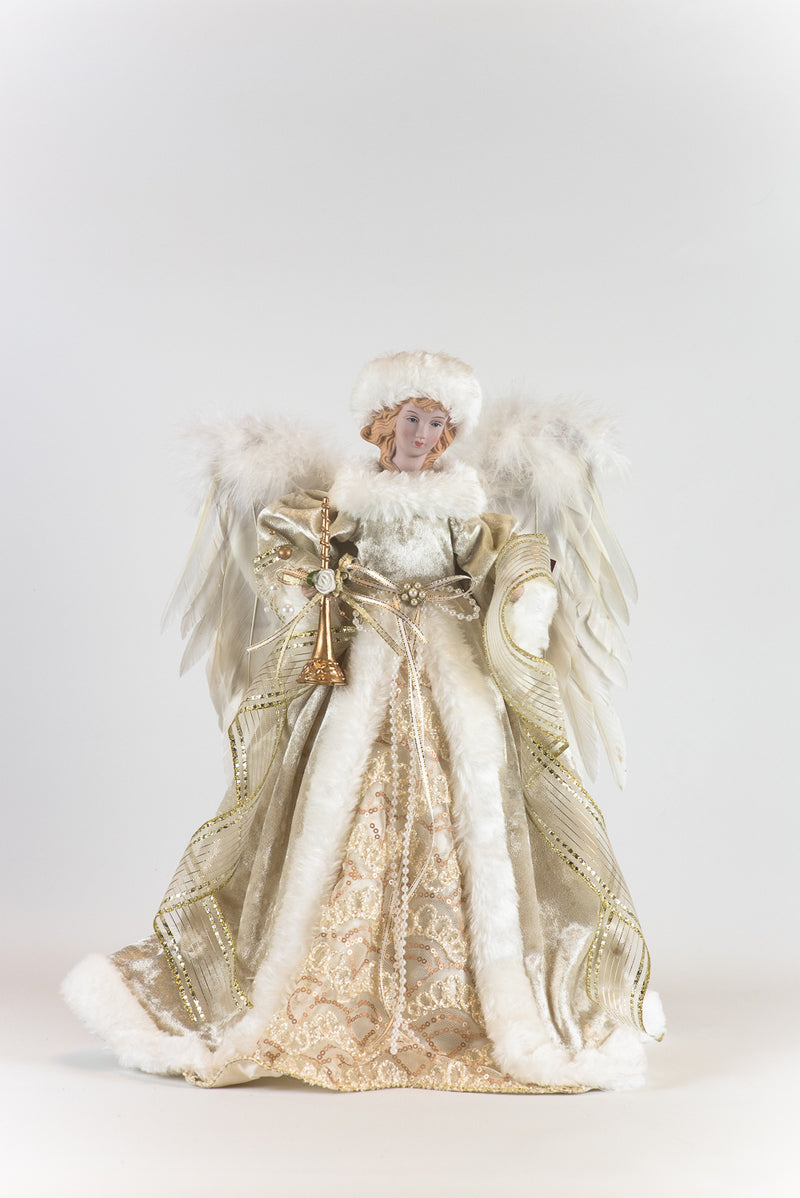 16 Inch Angel Tree Topper - The Country Christmas Loft