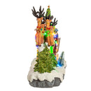 LED Musical Santa and Sleigh Table Piece - The Country Christmas Loft