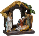 Painted Holy Family Nativity - The Country Christmas Loft