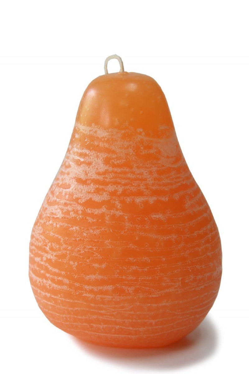 Timber Pear Candle (3" x 4") - Tangerine - The Country Christmas Loft