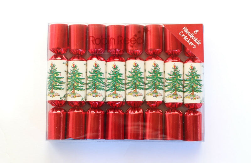 Spode - Christmas Tree Mini Party Crackers - 6 Inch - The Country Christmas Loft