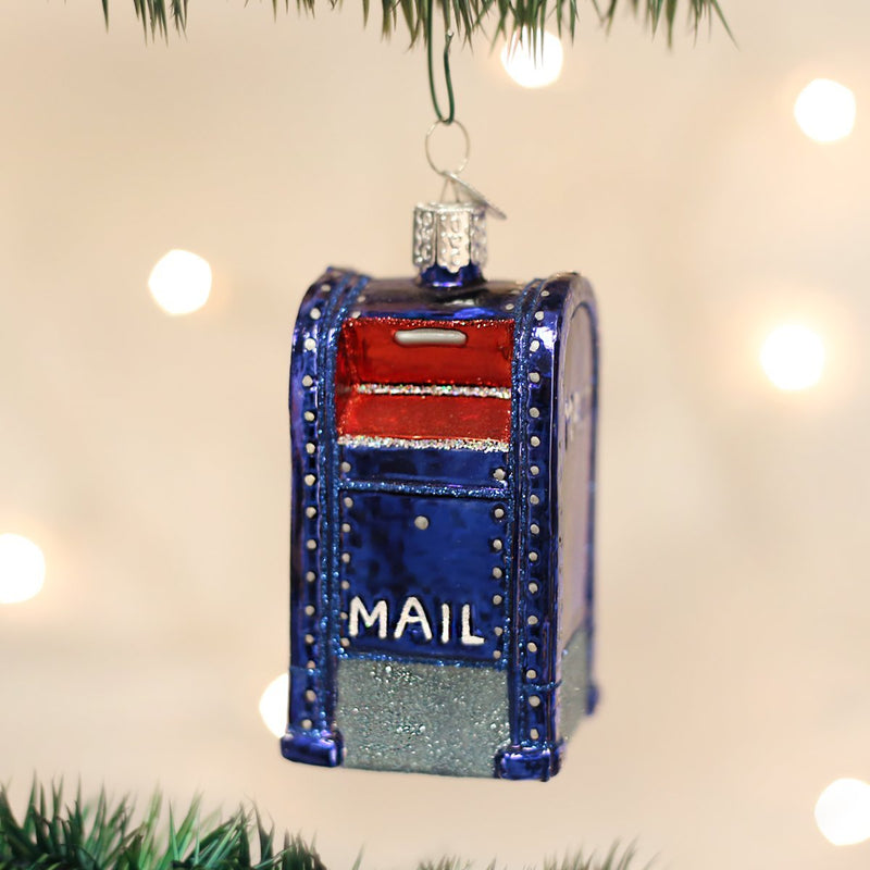 Old World Christmas Mailbox Ornament - The Country Christmas Loft