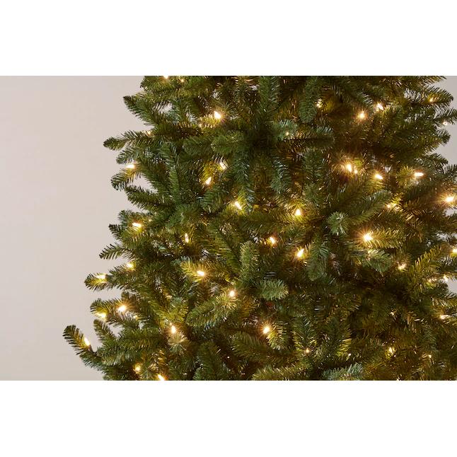 7-ft Lewiston Pine Pre-lit Tree with LED Lights - The Country Christmas Loft