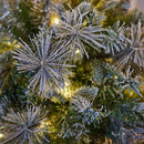 Pre-lit Flocked White Christmas Potted Bush - The Country Christmas Loft