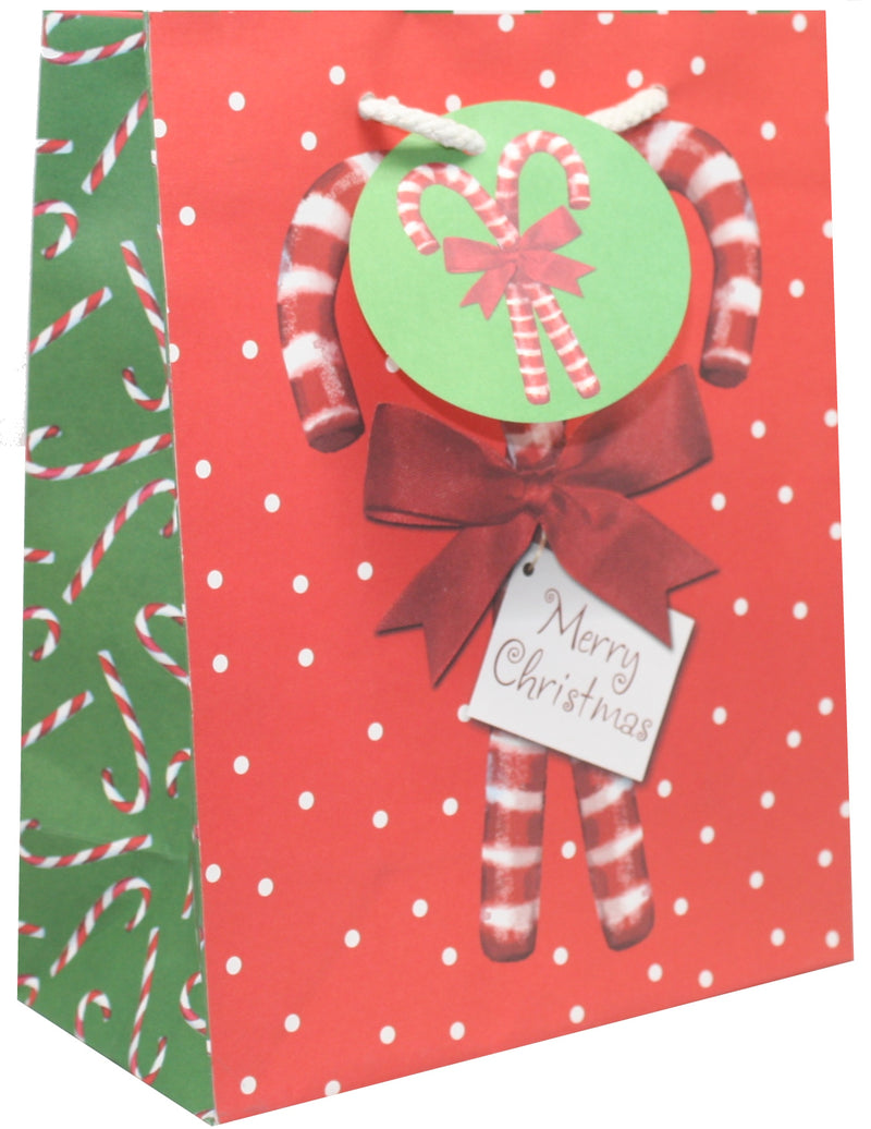 Candy Christ Medium Tote Giftbag - The Country Christmas Loft