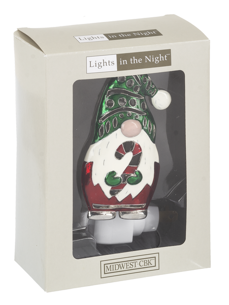 Holiday Gnome Night Light - The Country Christmas Loft