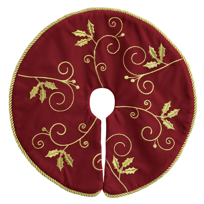 Mini Ornate Tree Skirt - The Country Christmas Loft