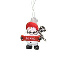 Cozy Snowman Ornament (Letters A - F) - - The Country Christmas Loft