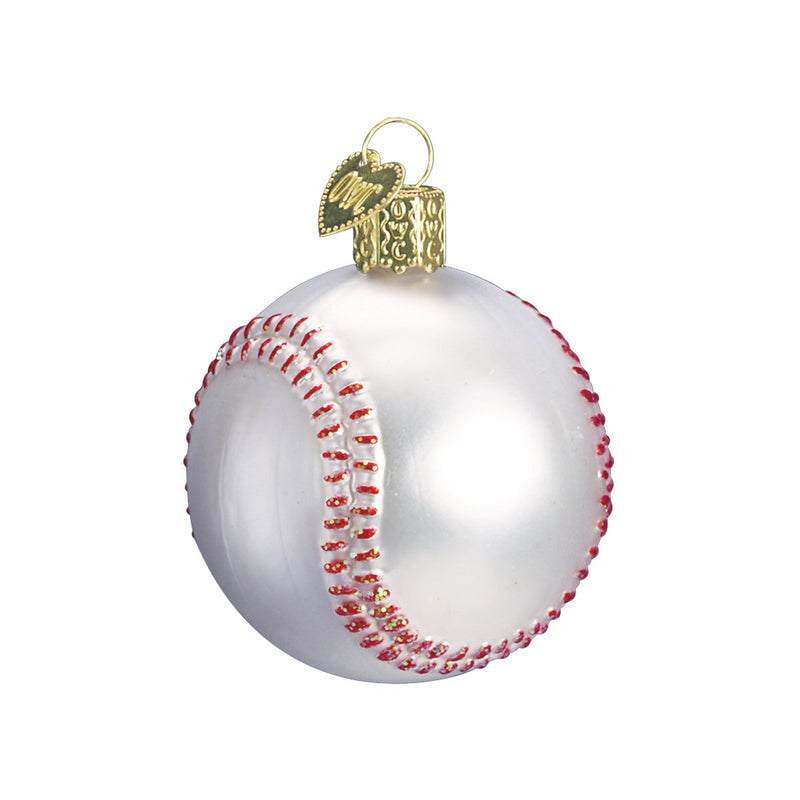 Old World Christmas Baseball Glass Ornament - The Country Christmas Loft