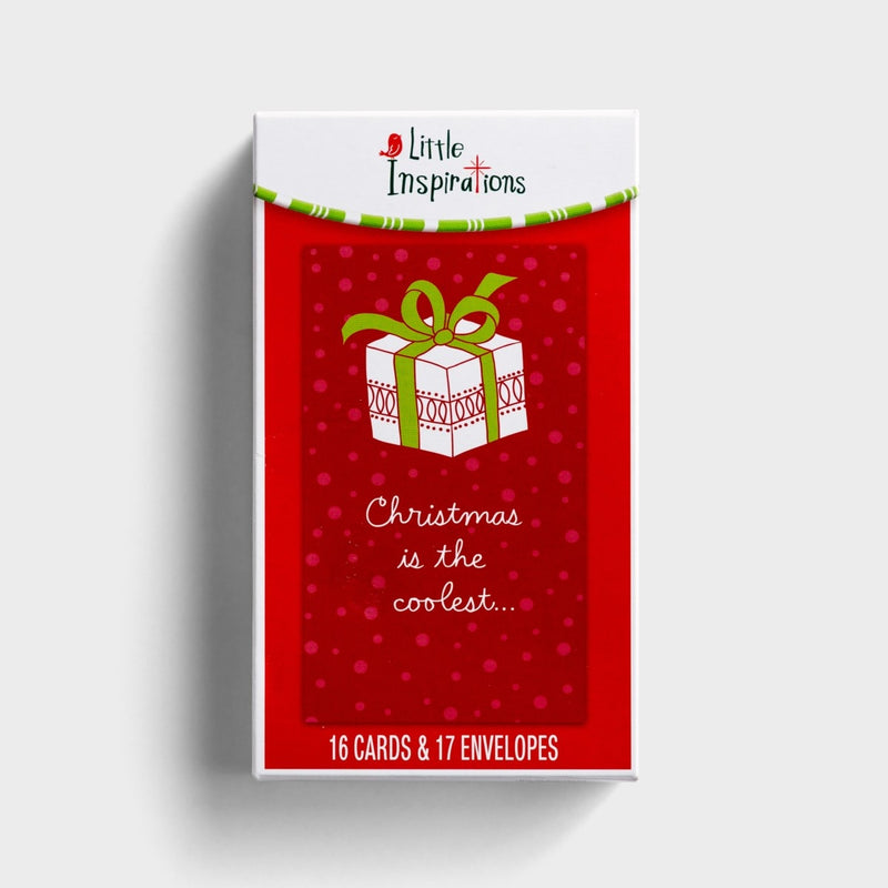 Little Inspirations - Christmas is the Coolest - 16 Christmas Boxed Cards - The Country Christmas Loft