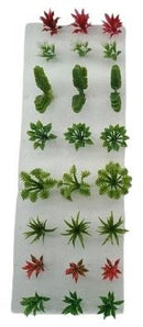 Decorative Plants for a Christmas Village - The Country Christmas Loft