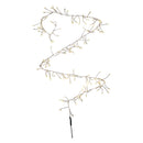 120 Light Twinkle LED Fairy Clear Cluster USB Lights - 4 Foot