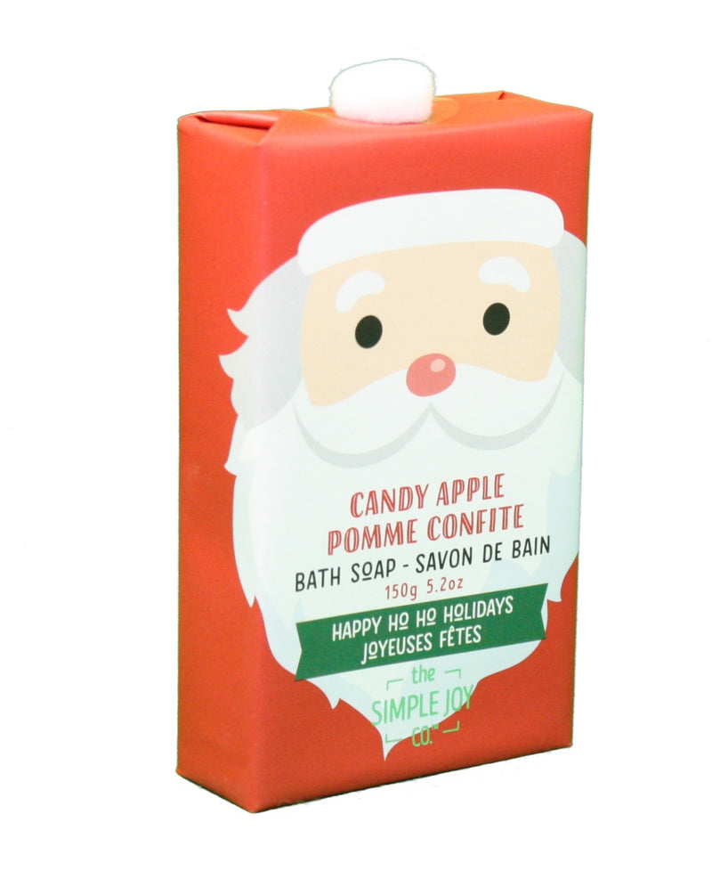 Candy Apple Santa Soap