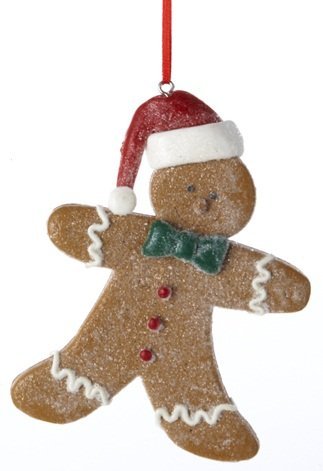 Claydough Gingerbread Ornaments - Boy - The Country Christmas Loft