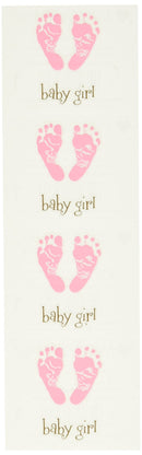 Mrs Grossman's Stickers - Pink Footprints - The Country Christmas Loft