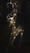 36 inch Acrylic Deer White - The Country Christmas Loft