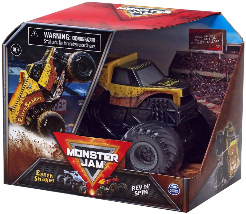 Monster Jam 1:43 Rev-n-Roar Monster Truck - Earth Shaker
