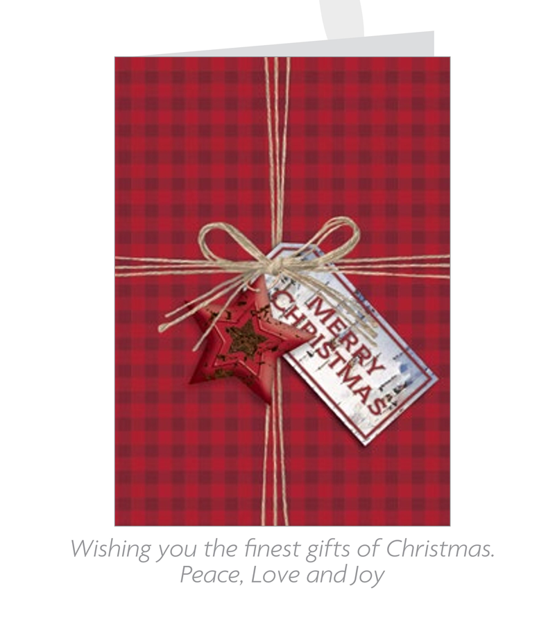 Farmhouse 18 Count Card Set - Wrapped with Twine - The Country Christmas Loft