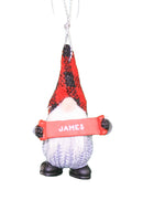 Personalized Gnome Ornament (Letters J-P) - - The Country Christmas Loft