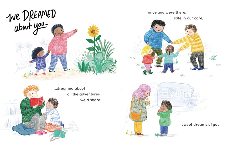We Waited for You: Now We're a Family Hardcover – Picture Book