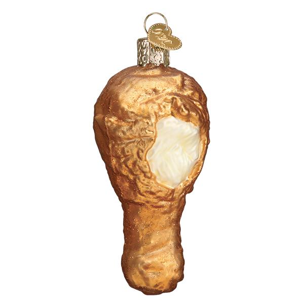 Fried Chicken Glass Ornament - The Country Christmas Loft