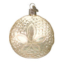 Sand Dollar Glass Ornament - The Country Christmas Loft