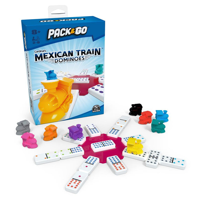 Pack And Go Mexican Train Dominoes