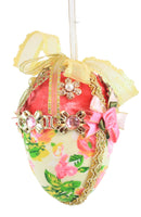 Flower Royal Court Egg - - The Country Christmas Loft