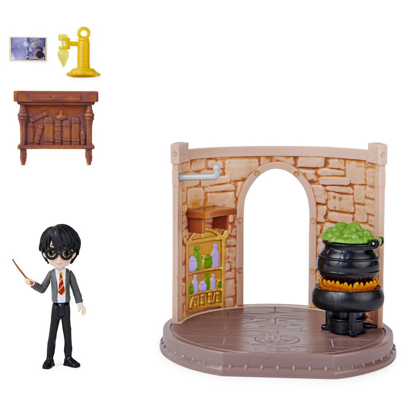 Wizarding World - Magical Minis Potions Classroom, Figure & Accessories - The Country Christmas Loft