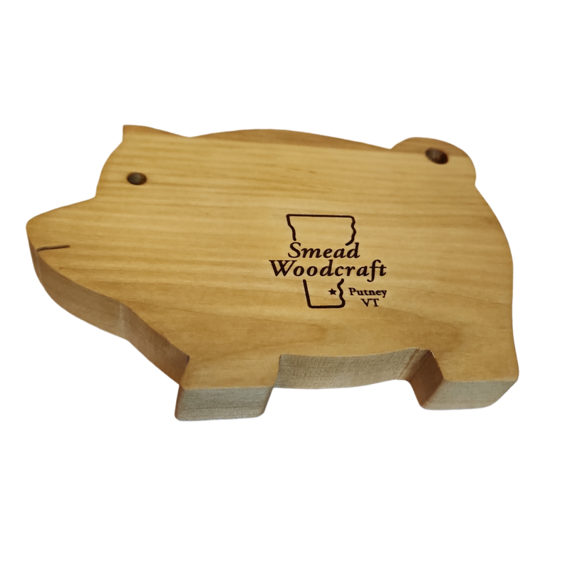 Wooden Pig Cutting Board