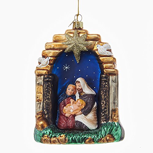 Noble Nativity Scene Ornament - The Country Christmas Loft