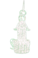 Spunglass Ornament - Gold Reindeer - The Country Christmas Loft